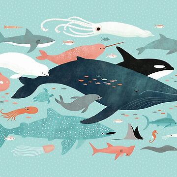 Artwork thumbnail, Under the Sea Menagerie by emilydove