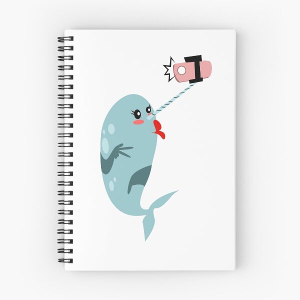 Item preview, Narwhal Selfie designed and sold by Green Humour.