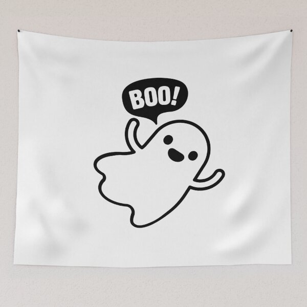Item preview, Boo! From a cute friendly ghost designed and sold by teesandstuff.