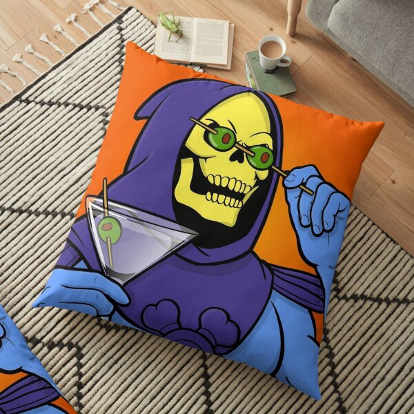 Party Skeletor Floor Pillow