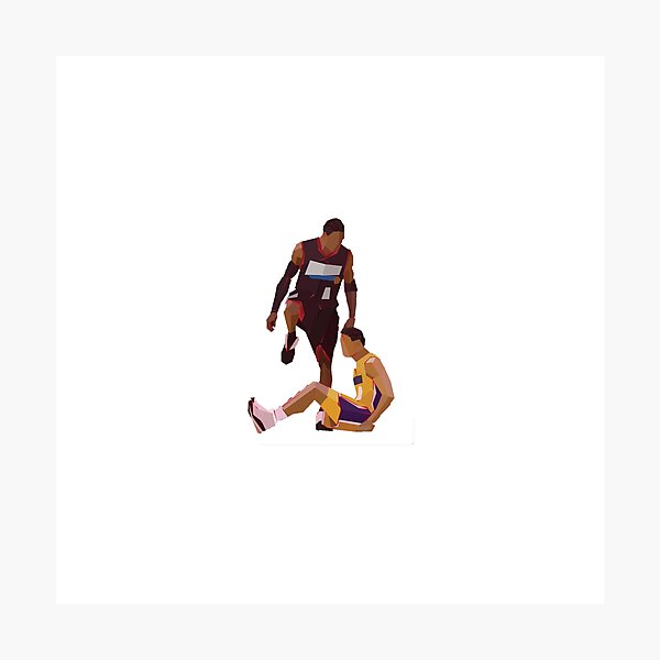 Allen Iverson Steps Over Tyronn Lue Low Poly  Allen iverson, Tyronn lue,  Kobe bryant wallpaper