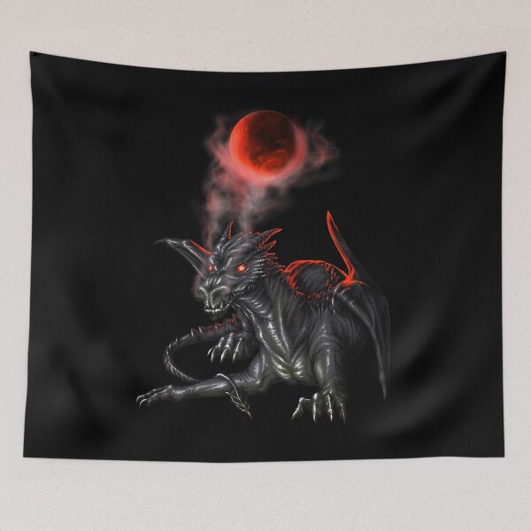 Item preview, Red Moon Dragon designed and sold by MMMSdesigns.