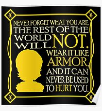 Tyrion's Quote Poster