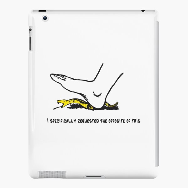 Pwease No Steppy No Step On Snek Ipad Case Skin By Sqwear Redbubble