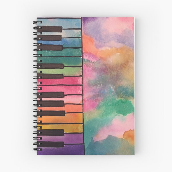 Item preview, Watercolor Piano designed and sold by Michelle  Cosse.