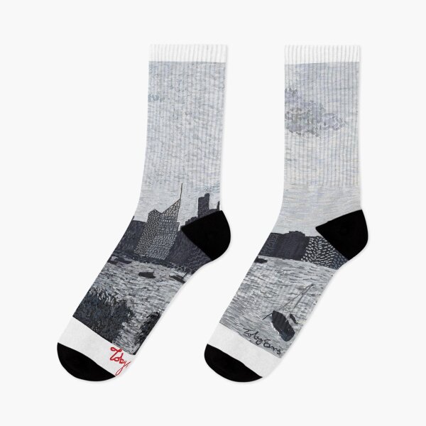 Item preview, Sydney Harbour view from Darling Point  (black and white)  designed and sold by Toby Evans.