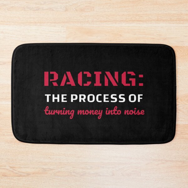 Item preview, Racing Turning Money to Noise Funny Track Car Red Funny Racing Apparel Perfect Gift Ideas designed and sold by GabiBlaze.