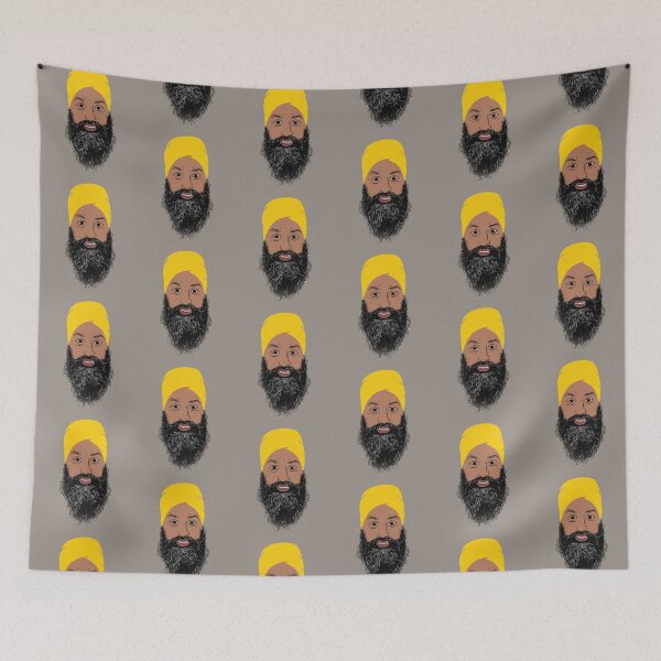Item preview, Jagmeet Singh (Canadian NDP Leader) designed and sold by countercolour.