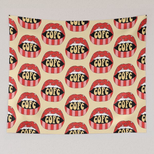 Item preview, COFC Yellow Groovy Lips designed and sold by samb30.