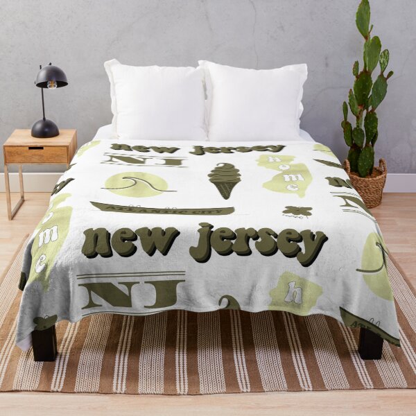 Item preview, Olive Green Watercolor New Jersey US State Sticker Pack designed and sold by The-Goods.