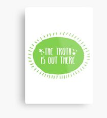 I Want To Believe Metal Print