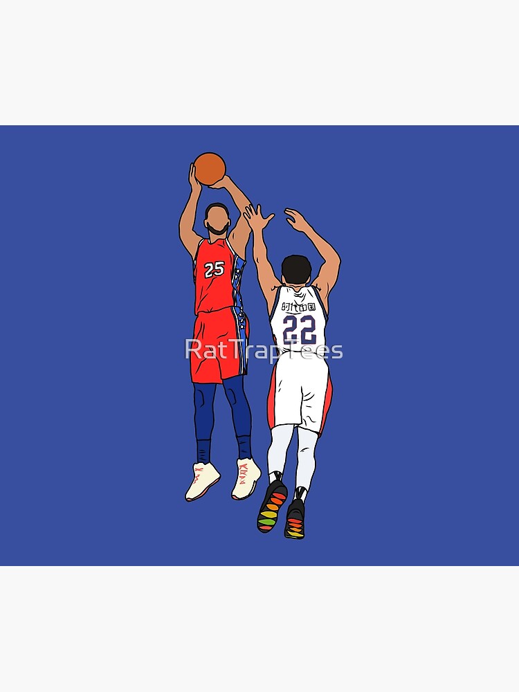 Ben Simmons Makes His First Three by RatTrapTees