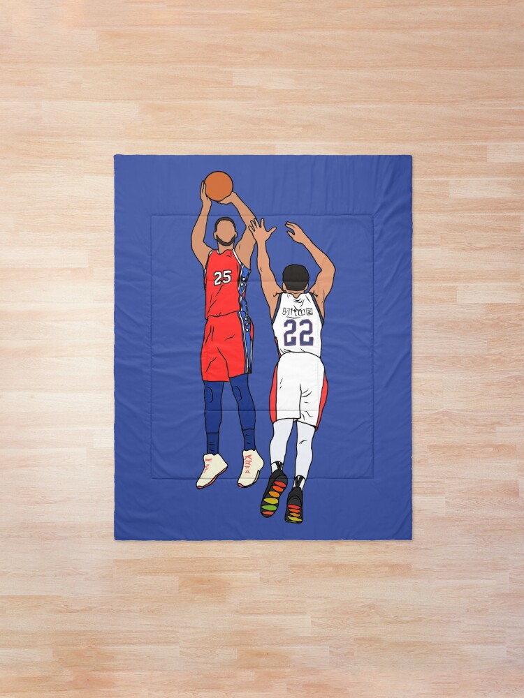 Alternate view of Ben Simmons Makes His First Three Comforter