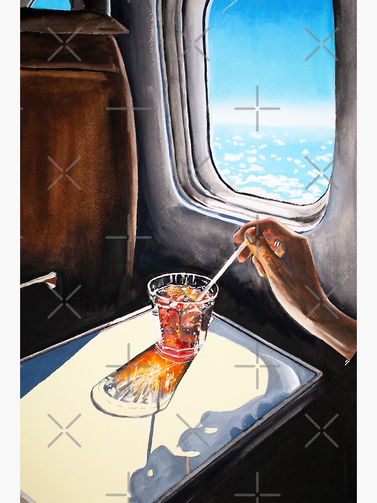 Retro Glass in Airplane by Julia-Ockert