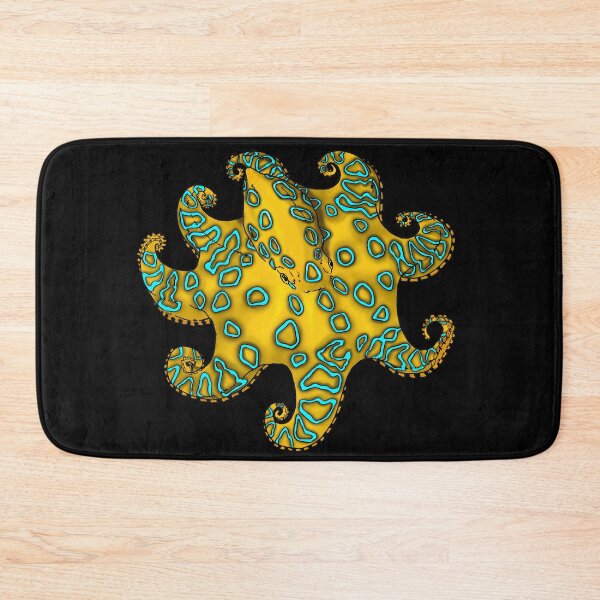 Item preview, Blue Ring Octopus designed and sold by TinkerandBone.