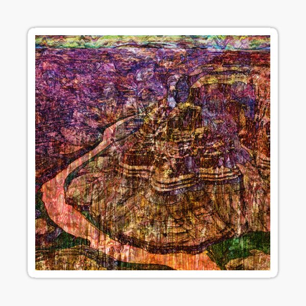 Desert Varnishes - Grand Canyon Sticker