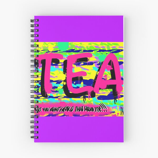 Aperçu de l'œuvre THÉ (Violet Fluorescent) créée et vendue par DAMCDesigns.