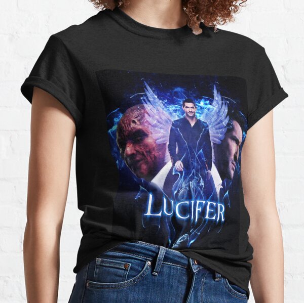 Lucifer Morningstar - Devil vs Angel  Classic T-Shirt