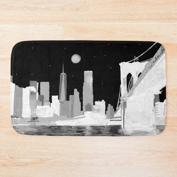 Item preview, New York City Manhattan and Brooklyn Bridge designed and sold by Toby Evans.