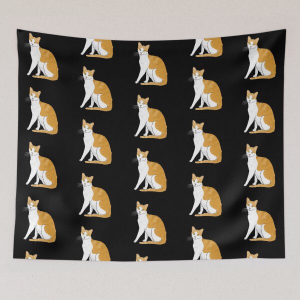 Item preview, Orange and White Cat designed and sold by TinkerandBone.