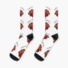 Happy Thanksgiving Design Socks