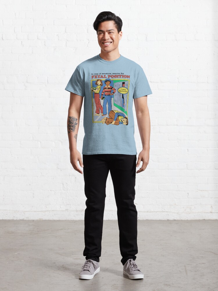 Alternate view of Assume the Fetal Position Classic T-Shirt