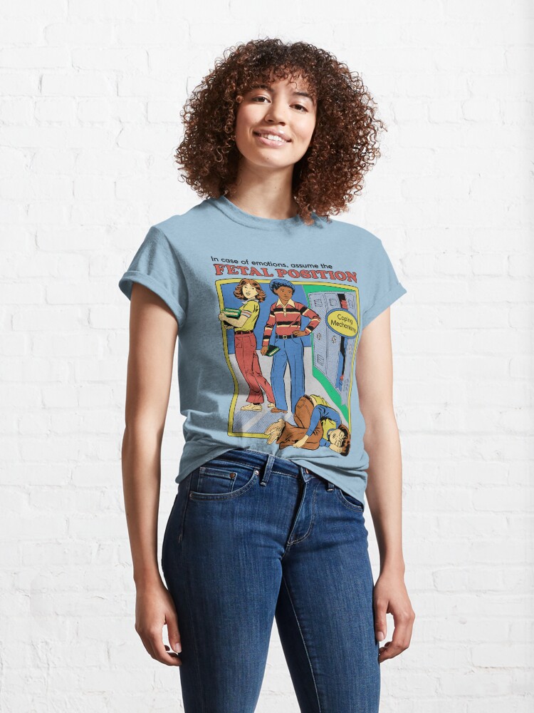Alternate view of Assume the Fetal Position Classic T-Shirt