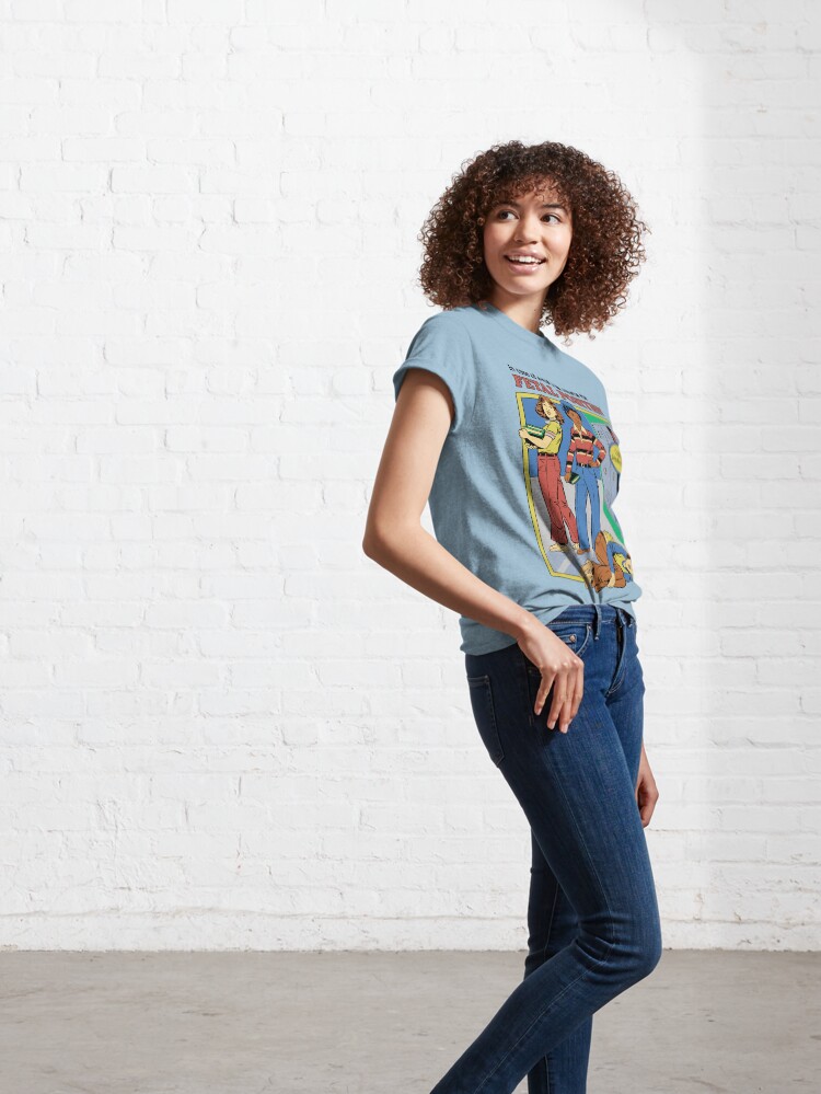 Alternate view of Assume the Fetal Position Classic T-Shirt