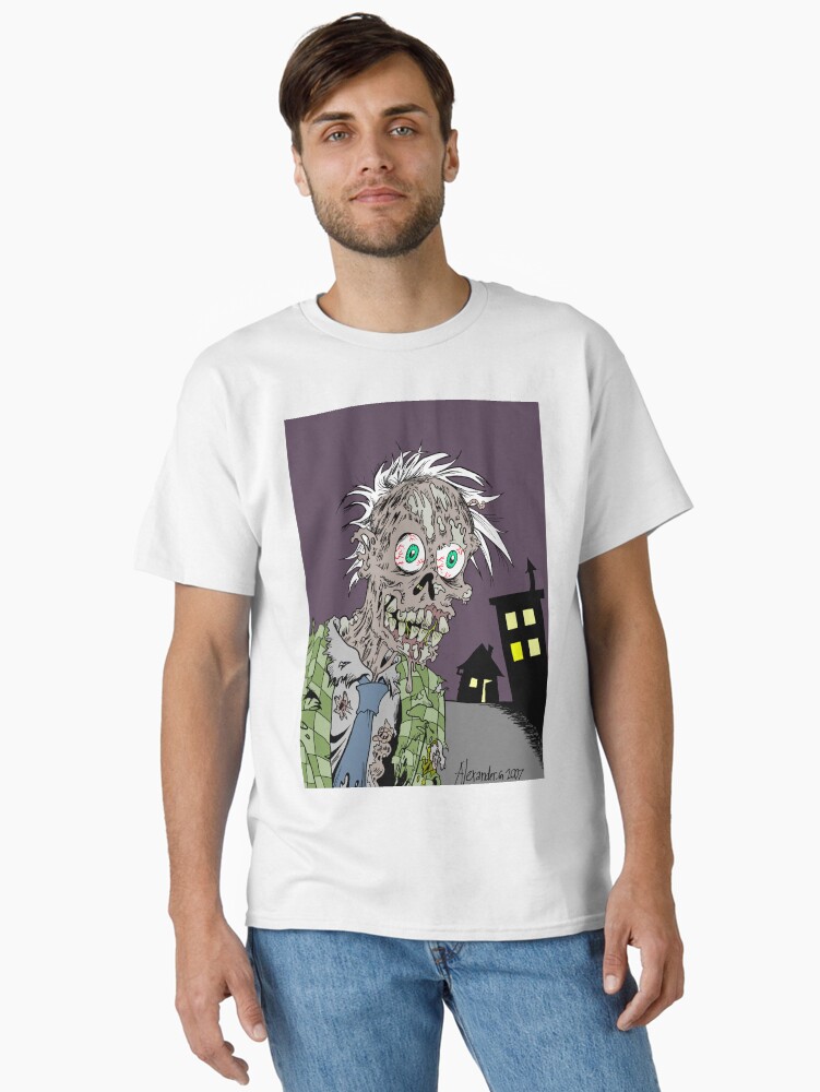Thumbnail 1 of 7, Classic T-Shirt, Weirdo ghoul designed and sold by Skinrash.