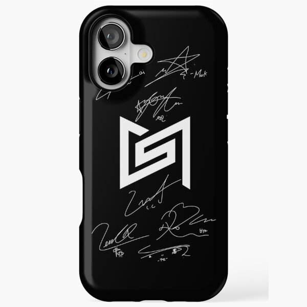 SUPER M MEMBER SIGNATURES DESIGN iPhone Tough Case