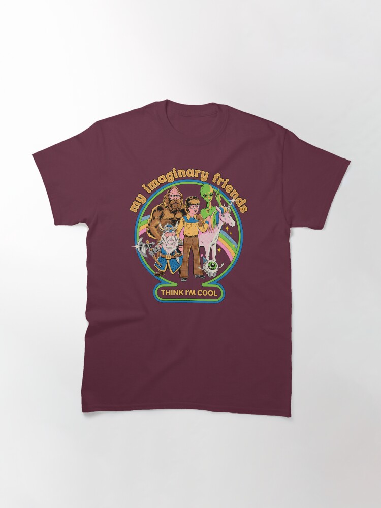 Thumbnail 3 of 7, Classic T-Shirt, My Imaginary Friends designed and sold by stevenrhodes.