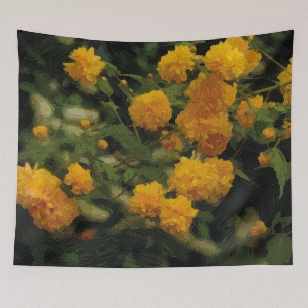 Item preview, Bloomy bush with yellow flowers designed and sold by Guardi71.