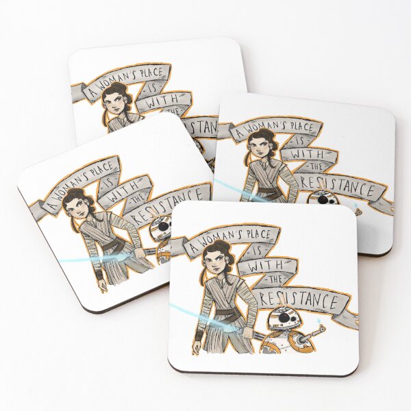 Item preview, A Woman's Place is with the Resistance designed and sold by DoodleSpork.