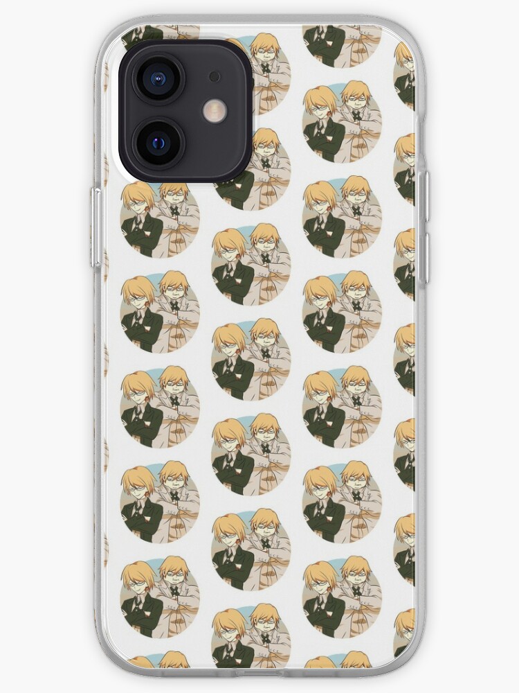 Byakuya Togami The Ultimate Imposter Iphone Case Cover By Trashcannie Redbubble