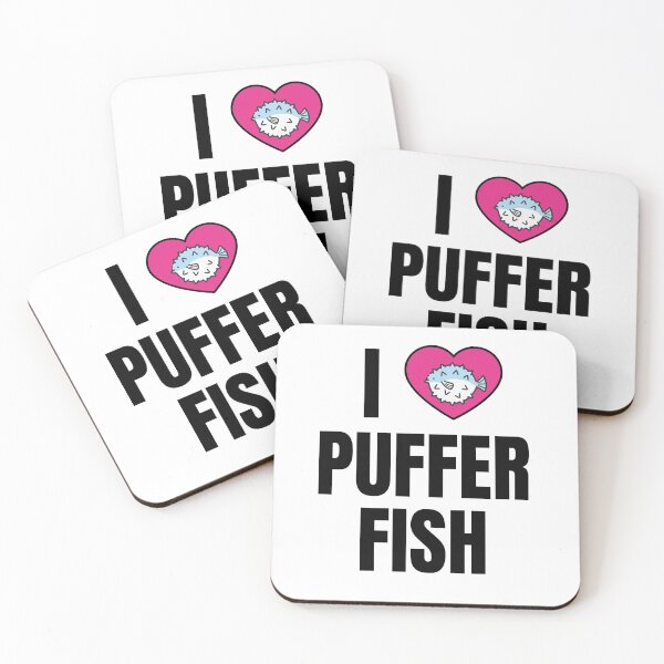 Item preview, I Love Puffer Fish designed and sold by QCuLT.