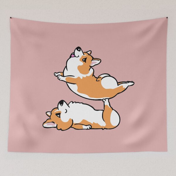 Item preview,  Acroyoga Corgi designed and sold by Huebucket.