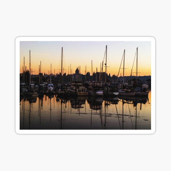 Olympia Skyline Stickers Redbubble