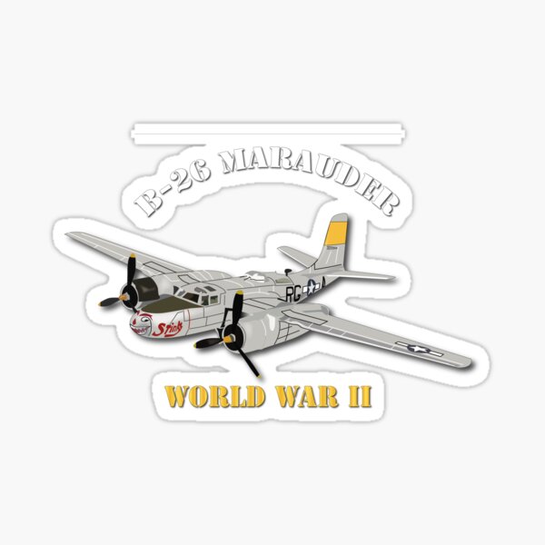 B-26 MARAUDER 'FLAK-BAIT' Sticker – Mach 5