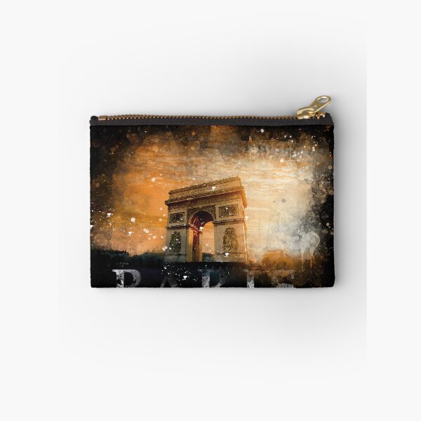 Item preview, Arc de Triomphe Paris Watercolor Splatter Art designed and sold by BGCollections.