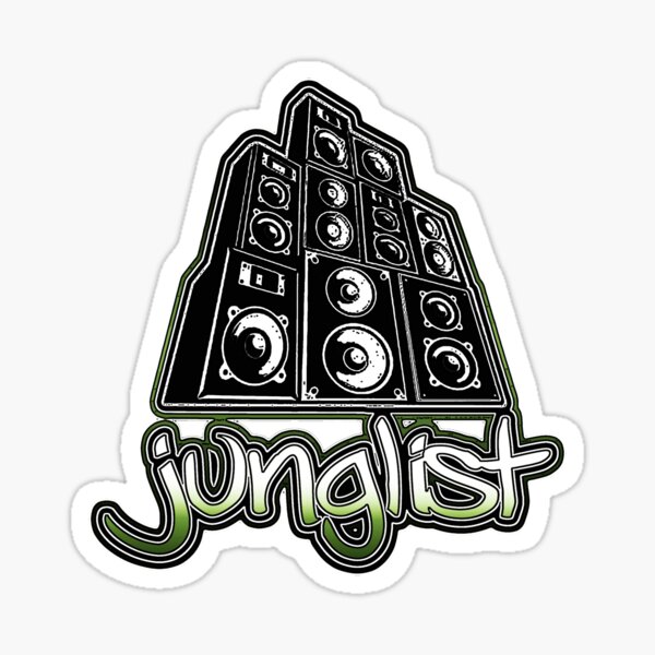 Artikel-Vorschau von Junglist-SpeakerStack, designt und verkauft von Klaus Bremner (Autotelic Art).