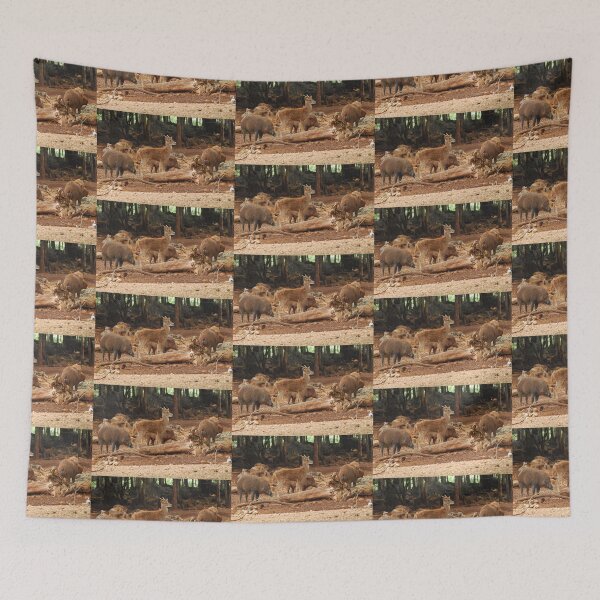 Item preview, Wild Boar and Eld's Deer at Tiger Temple designed and sold by Mike Ashley.