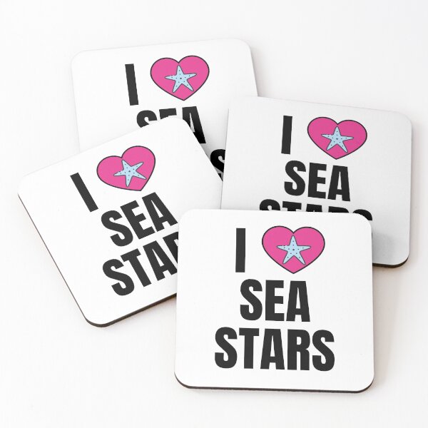 Item preview, I Love Sea Stars designed and sold by QCuLT.