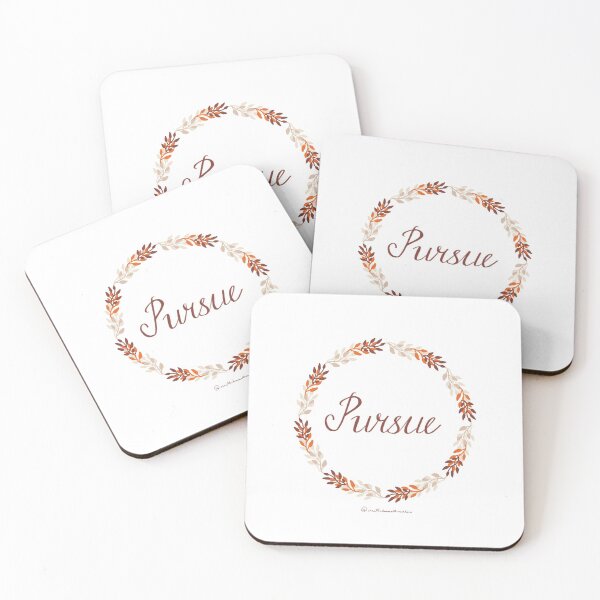 Item preview, Pursue wreath sticker designed and sold by ruthkenneth.