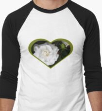 Romantic Night ~ Scent of Gardenias Baseball ¾ Sleeve T-Shirt