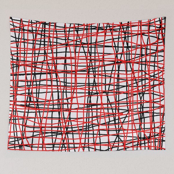 Item preview, Scribble Lines, Cross Hatch Weave Pattern. designed and sold by DeStract.