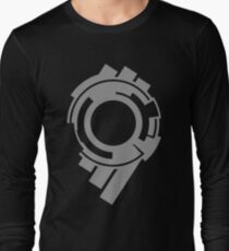 Section 9 (grey print) Long Sleeve T-Shirt