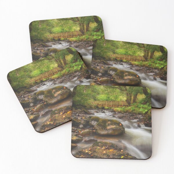 Item preview, Autumn leaves on the river Melin designed and sold by Leighton Collins.