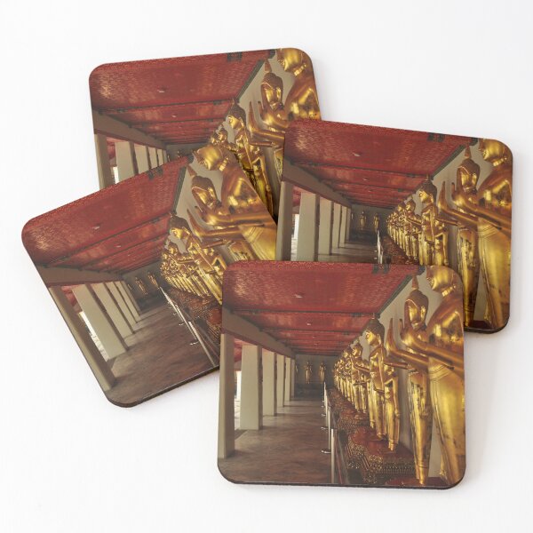 Item preview, Row of Buddhas at a Temple designed and sold by Mike Ashley.