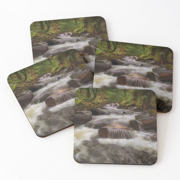 Item preview, Waterfall and rocks at Melincourt designed and sold by Leighton Collins.