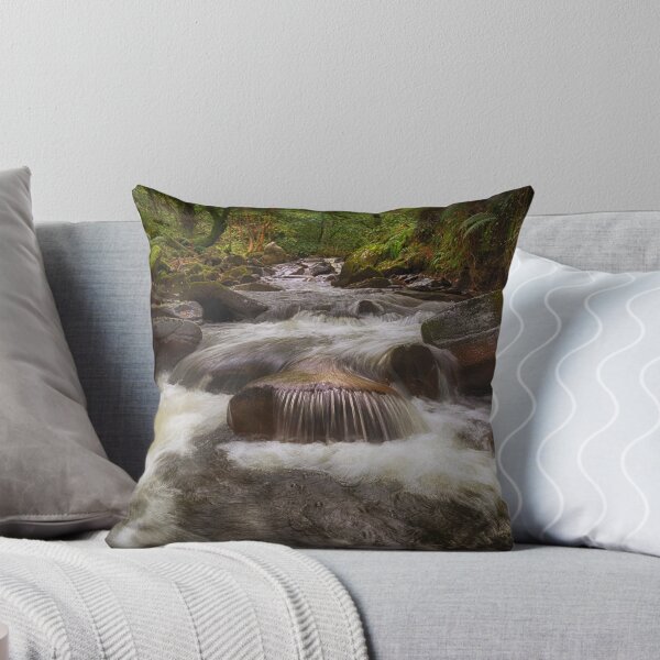 Item preview, Waterfall and rocks at Melincourt designed and sold by Leighton Collins.